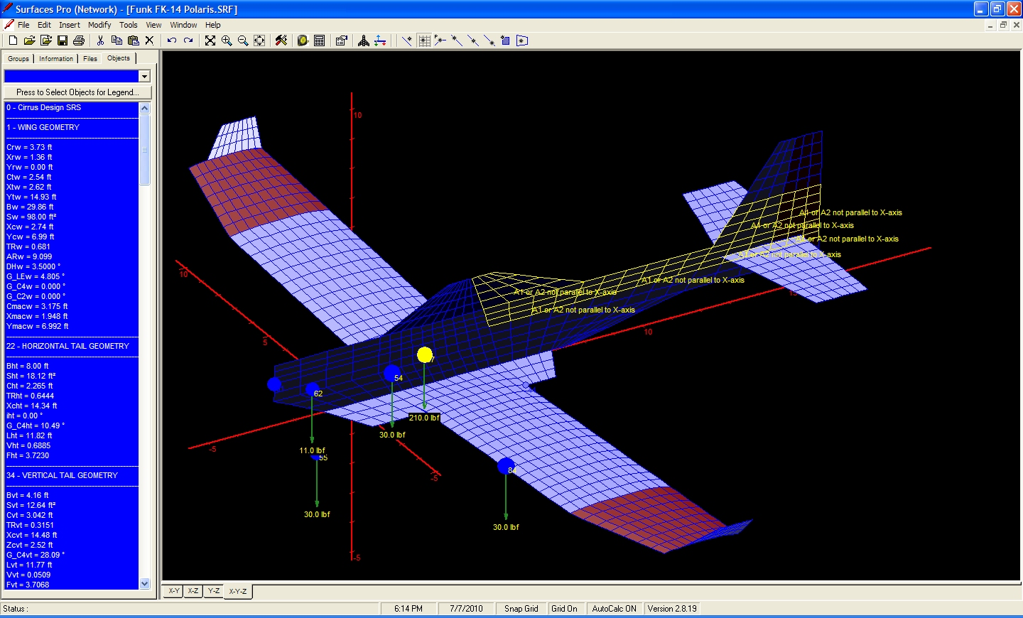 model aircraft design software